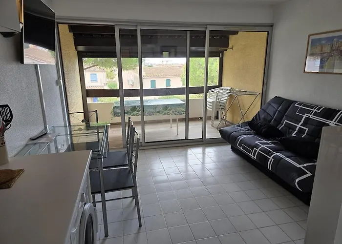 Cap D'agde - T2 Lumineux Piscine Et Tennis Lägenhet *